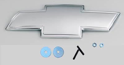 Street Scene 950-32031 CHEVY CK TRUCK 94-98, SUBURBAN/TAHOE 94-99 BOW TIE WITH OUTLINE & CHROME FINISH
