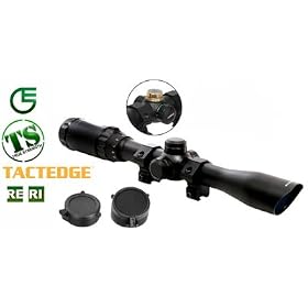 Leapers 5th Gen 3-9x32 Rifle Scope, Illuminated Mil-Dot Reticle, 1/4 MOA, 1" Tube, 11mm Dovetail Rings