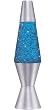 Lava Lite 10" Glitter Lamp - Blue Liquid/Silver Glitter