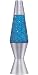 Lava Lite 10" Glitter Lamp - Blue Liquid/Silver Glitter