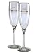 50th Anniversary Flutes - 2 flutes per package