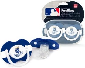 Kansas City Royals Pacifier - 2 Pack, Catalog Category: NLB