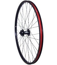 WHEEL AL 26 FRONT ALEX X101 6-BOLT QR BLACK