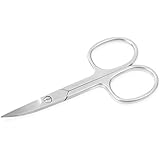 Matte Finish INOX Stainless Steel Nail Scissors by Erbe. Made in Solingen, Germany