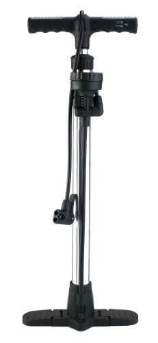 Premium Metal Floor Pump for Bikes w/Gauge Capacity 160PSI - Pumping Performance a Cut above the Rest