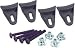 Penn-Elcom G0727KIT Plastic Grill Clamp Kit