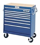 Waterloo MG3608BU 36 8-drawer Tool Cart Blue 340 Lbs