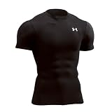 (アンダーアーマー)UNDER ARMOUR UAヒートギアコンプレッションショートスリーブT MCM3418 アスレチック メンズ コンプレッションベースレイヤー BLK MD MCM3418 BLK (BLK/MD)