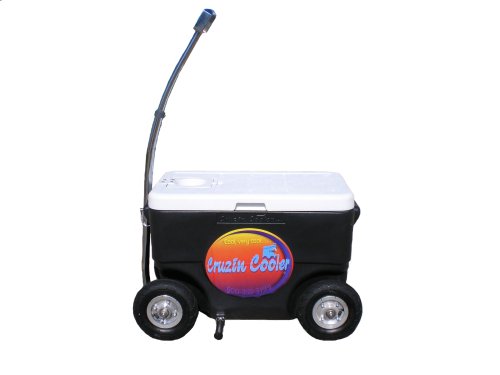Cruzin Cooler 50-Series Coolagon Cooler Wagon Trailer (Black)