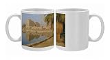 Sacred lake of Amun, precinct of Amun, Karnak, Luxor, Thebes, Egypt, North Photo Mugs