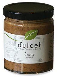 DULCET Stone Ground Organic Creole Mustard by Dulcet