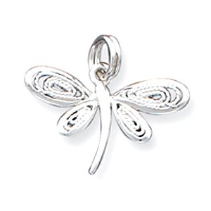 Pendant - Sterling Silver Dragonfly Charm