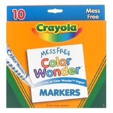 Crayola Color Wonder Broad Line Markers-Assorted Colors
