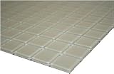 10 SQ FT OF CRYSTAL GLASS MOSAIC TILE - CREAM