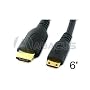 Abacus24-7 Mini-HDMI to HDMI Cable, 6 feet
