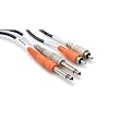 Hosa 3.3 ft RCA - 1/4" Male Cable