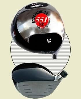 Non-Conforming Geek Golf DCT 551 Japan Hot Version Black Driver Component Head - Loft 9 or 10.5*