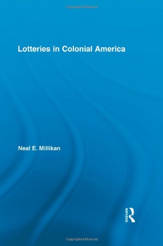 lotteries in colonial america studies in american popular history and culture
