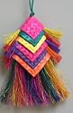 Planet Pleasures Parrot Pinatas Bird Bells Medium 9in Natural Bird Toy