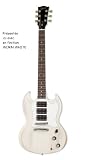 Gibson SG Special Faded 3 Pickup Electric Guitar, Worn Ebony