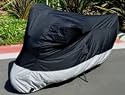 Kawasaki Vulcan 900 LT. Motorcycle Cover, Perfect fit for Kawasaki Vulcan 900 LT. Black, XXL