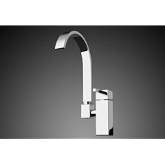Design Waschtischarmatur / K�chenarmatur SA-011, Wasserhahn mit einhebelmischer Mischbatterie f�r Sp�le / Waschbecken in K�che / Bad, Sanit�r-Armatur aus Chrom (verchromt), als Badarmatur und Sp�ltischarmatur einsetzbar, DAW - Armaturen