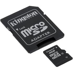 Professional Kingston MicroSDHC 4GB (4 Gigabyte) Card for Samsung Trance with custom formatting and Standard SD Adapter. (SDHC Class 4 Certified)