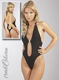 Body mit Ringen schwarz - Gr. M
