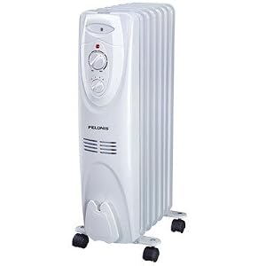 Ace Midea Fans HO-0221 Oil-fill Radiator Heater