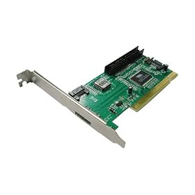 - 	 4 Port SATA PCI Expansion Card &IDE VIA VT6421a chipset (3 Sata plus IDE)