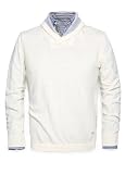 H.E. Homini Emerito Men's Shawl Neck Wool Jumper