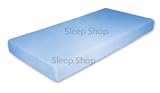 SilverRest Sleep Shop Visco 4 Kids Memory Foam Mattress, Twin, Blue