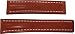 NEW BREITLING 22/20 BROWN LEATHER STRAP