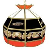 Nhl Anaheim Ducks Stained Glass Tiffany Lamp - 16