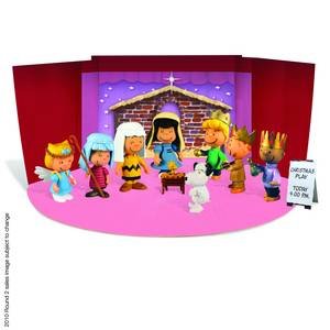 Peanuts Christmas Pageant 9-Pc Figure Set
