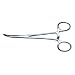 Xcelite 43HV Curved Nose Seizer with Serrated Jaw, 5.5" Length, Plated, Carded