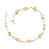 Sterling Silver Bracelet Jewelry Indian Handmade 8 inches