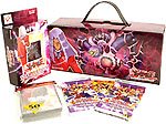 Yu-Gi-Oh PEGASUS Deluxe Edition Starter Deck TCG card game with 2 Labyrinth of Nightmare packs, 50 Metallic card protectors, & Collectible Card storage box