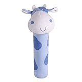 Happy Cherry スティック ガラガラ にぎにぎ 赤ちゃん プレゼント 出産祝い 知育玩具 指 トレーニング 牛 ぬいぐるみ ラトル（牛、0～3歳）