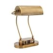 Verilux Princeton Full Spectrum Executive Desk and Computer Lamp - VD06 / Antiqued Brass, includes Verilux Full Spectrum Light Bulb (CFM27VLX)