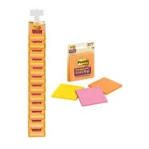 Post-it Pads Super Sticky Yellow C/s, 2x12 Pc