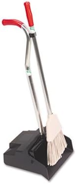 UNGER Dust pan with broom that stores on handle. Includes one each. Manufacturer Part Number: UNG EDPBR