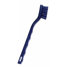 Wilen A11401, E-Line Finish Looped End Wet Mop, Small, 5" Mesh Band, Blue/White (Case of 12)