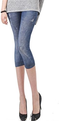 Prty Oyaip Cropped Trousers Jeggings Capri pants cowboy intimated Leggings