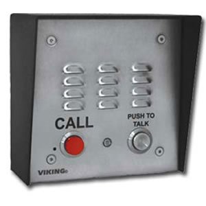 Viking Electronics VK-E-30-PT Stainless Steel Handsfree Phon