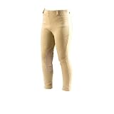 On Course Cotton Natural Kids Adjustable Waist Cuff Jodhpurs