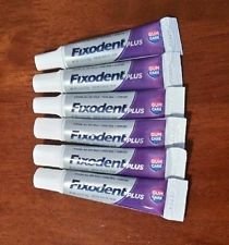 Fixodent Plus Gum Care 0.35oz Lot of 6