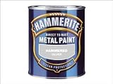 Hammerite Hammered Finish Silver Grey 250ml