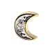 Schmuck-Pur 750/- Gold Diamant-Nasenstecker 0,005 ct. 