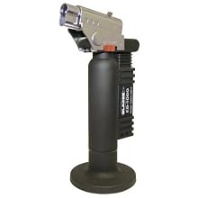Blazer ES1000CR Spitfire Refillable Butane Torch, Black